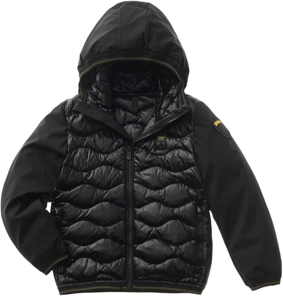 Blauer Jacke